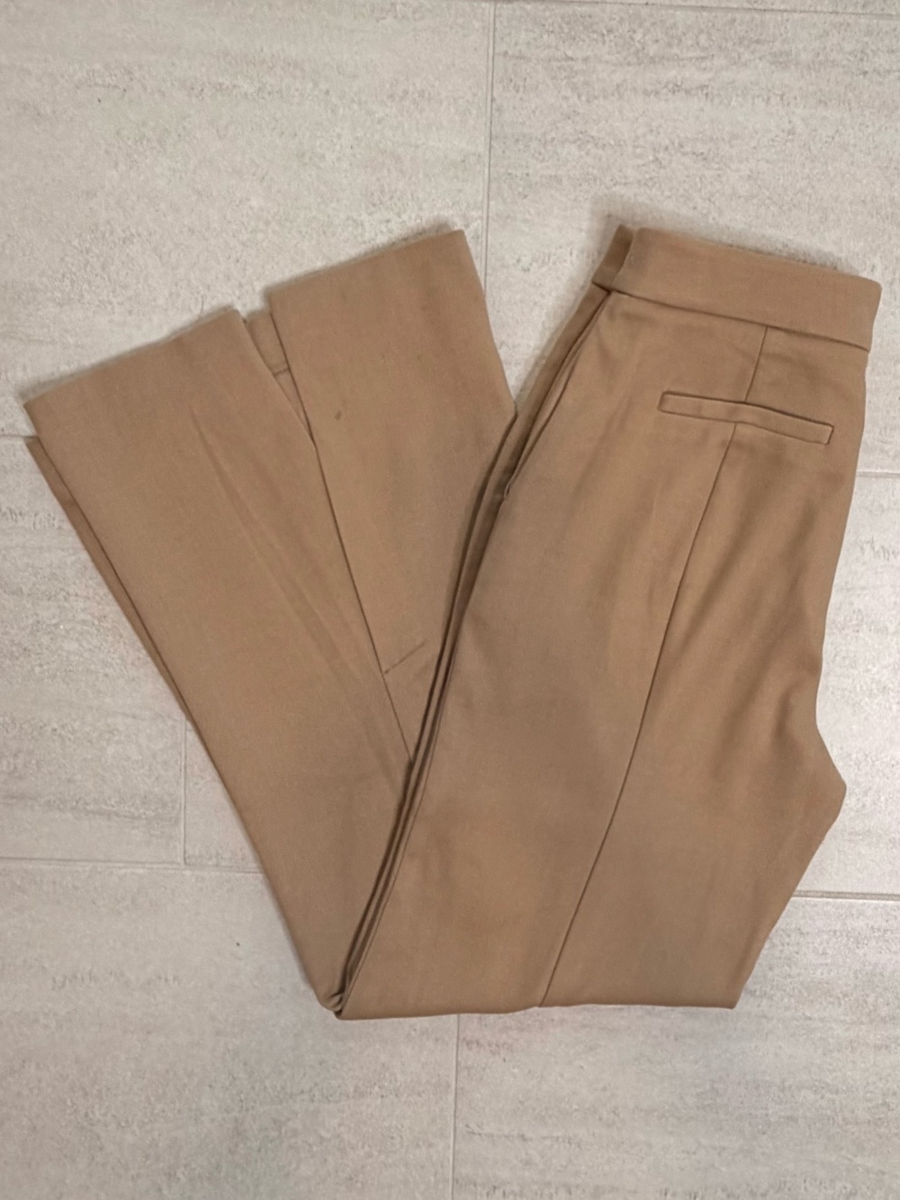 🤎 HUDSON NORTH Size 6 Camel Tan Tailored Trouser Pants